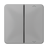 Taste 1-fach CD 401 TSAP GR grau