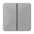 Tastensatz 1-fach CD 401 TSA GR grau
