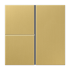 Tastensatz 3-fach ME 2403 TSA C messing classic