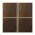 Tastensatz 4-fach ME 2404 TSA AT messing antik