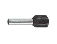 Aderendhülse m. Kragen schwarz 1,50 mm² L=8mm 172/8