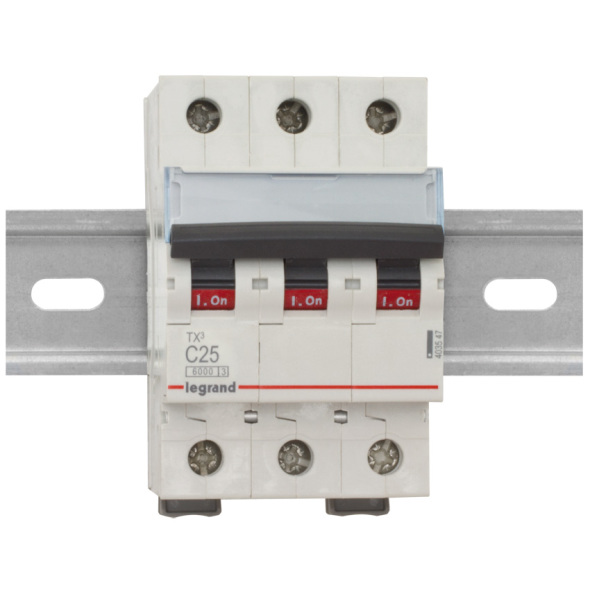 Leitungsschutzschalter 403547 C-25A 3-polig 6kA