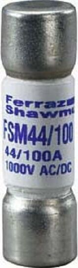Sicherungseinsatz zylindr. FSM44/100