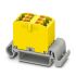 Verteilerblock PTFIX 6X2,5-NS35A YE