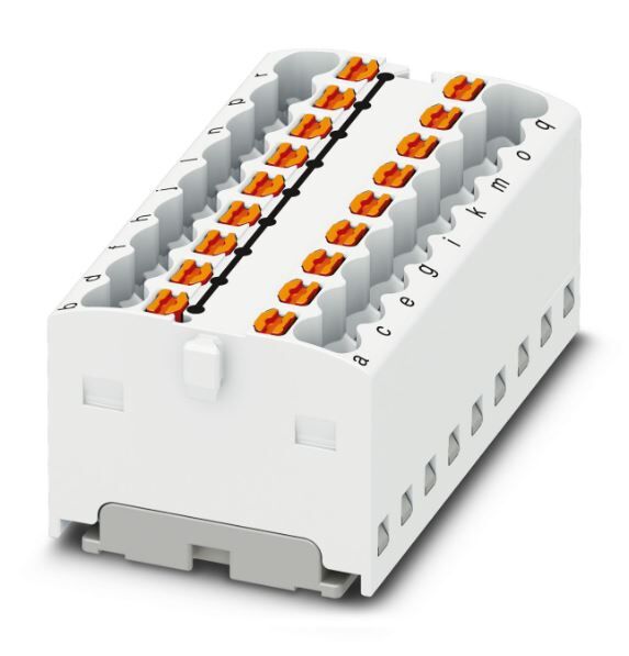 Verteilerblock PTFIX 18X1,5 WH