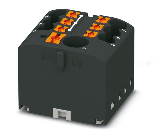 Verteilerblock PTFIX 6/6X2,5 BK