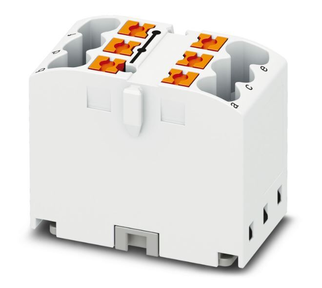 Verteilerblock PTFIX 6X2,5 WH