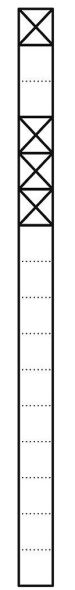 Kommunikations-Stele KS 616-1/3 DG