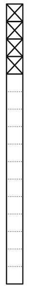 Kommunikations-Stele KS 616-4 W