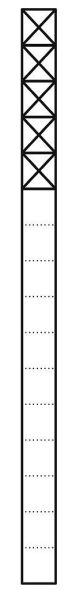 Kommunikations-Stele KS 616-5 W