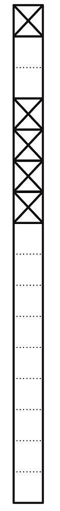 Kommunikations-Stele KS 616-1/4 W