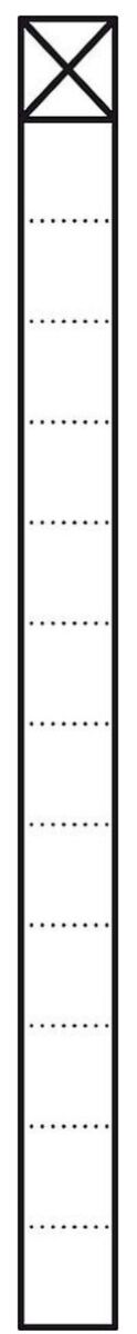 Kommunikations-Stele KSF 613-1 W