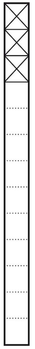 Kommunikations-Stele KSF 613-3 W