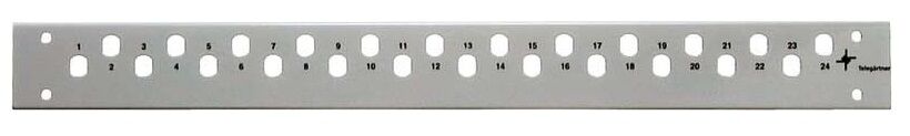 Frontplatte ECO/Basi.V 1HE H02025A0477