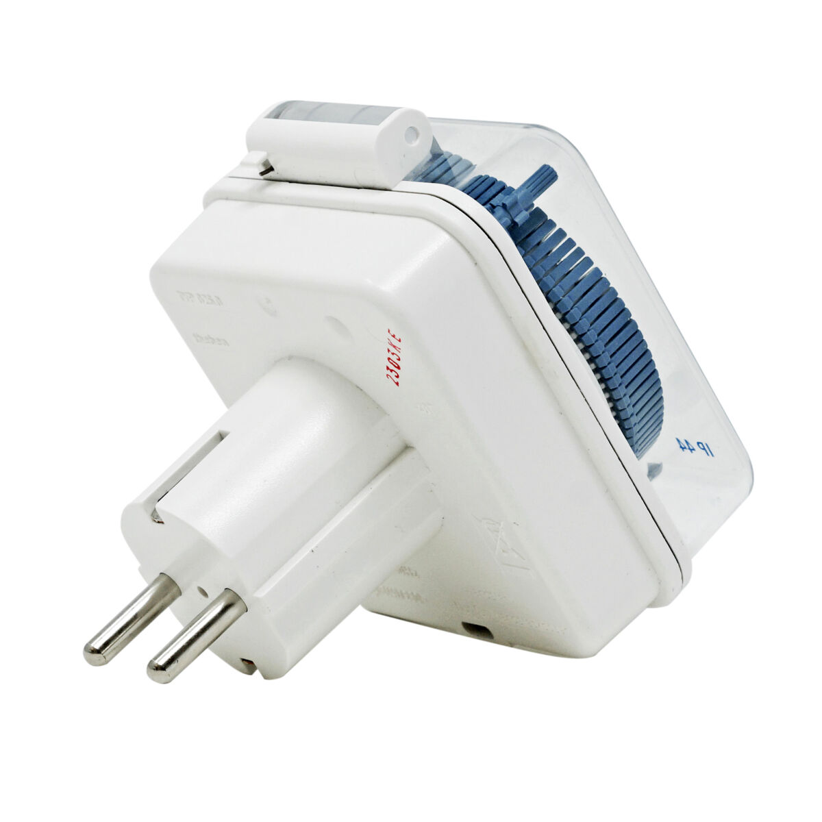 theben-timer 26 IP 44 Steckdosen-Zeitschaltuhr analog außen, Tagesprogramm, 400 W LED 0260855