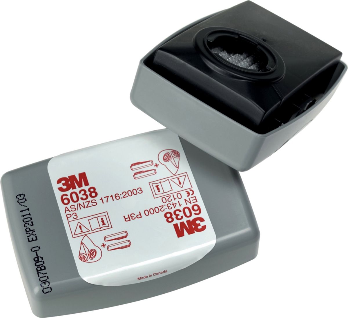 Atemschutz Partikelfilter 6038 (VE20)