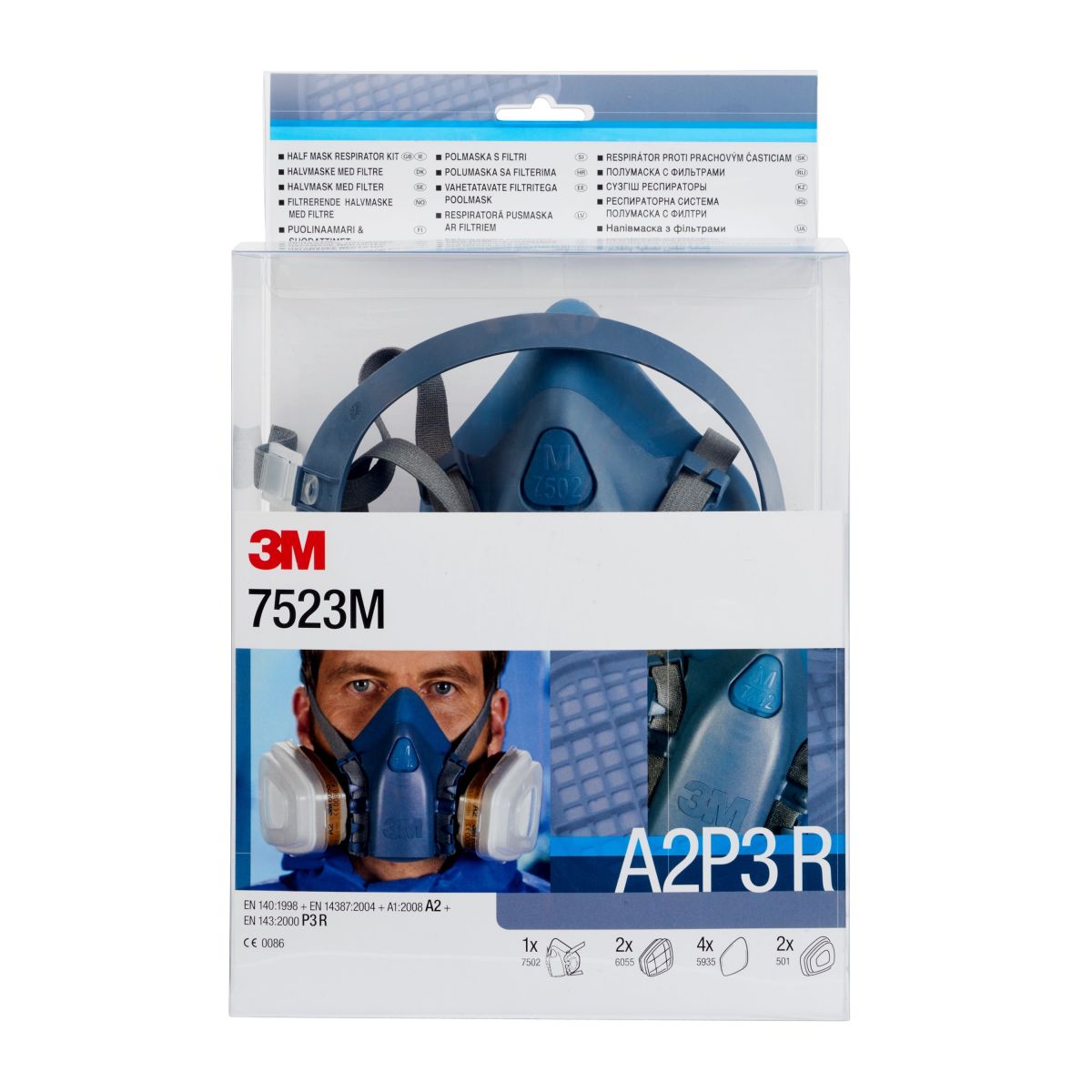Halbmasken-Set 7523M (VE4)
