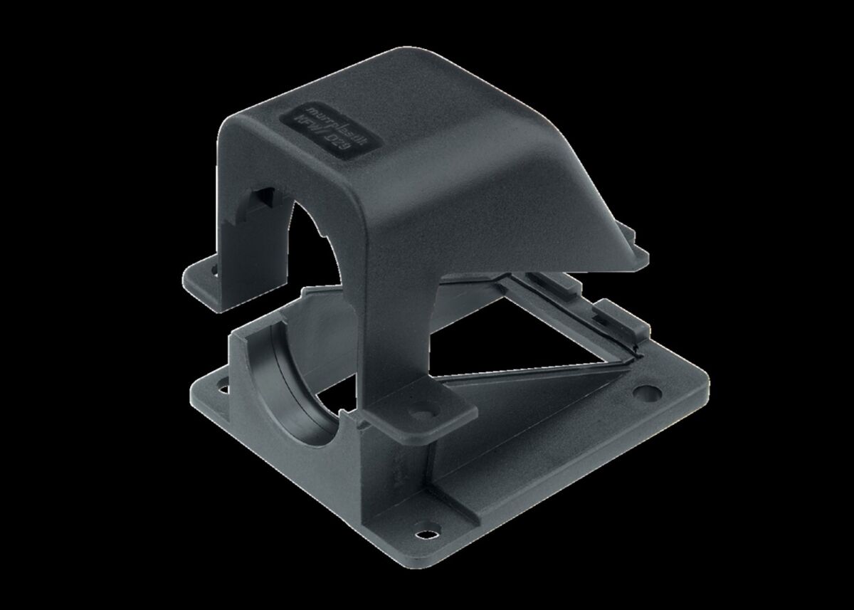 Kunststoff Flanschwinkel KFW / D-29 schwarz