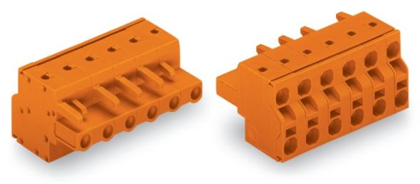 2-Leiter-Federleiste 231-2702/026-000