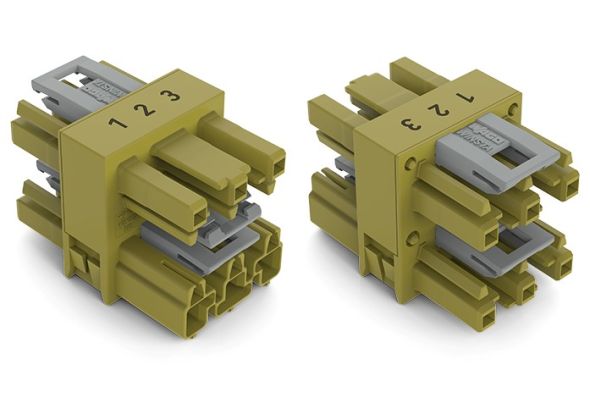 3-fach-Verteiler 3-polig 770-1715