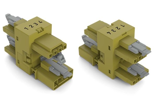 3-fach-Verteiler 4-polig 890-1735