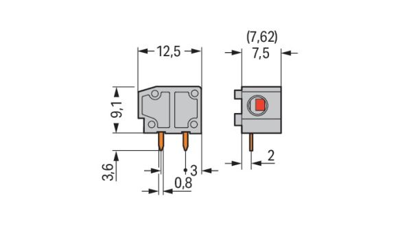 Anreihbare Leiterplattenk. 235-756