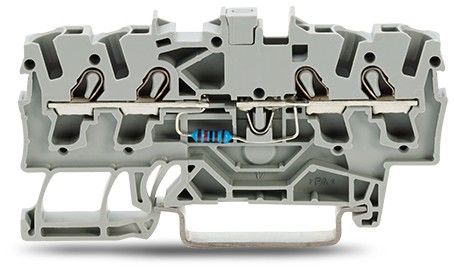 Bauelementklemme,4 Leiter 2002-1411/1000-737