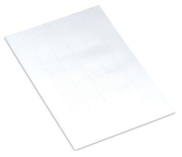 Einsteckschild weiß 209-183