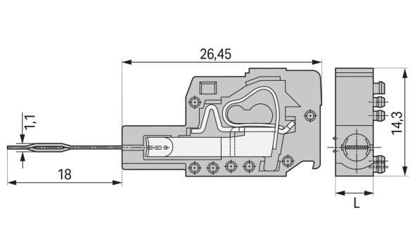 Prüfsteckermodul 231-456