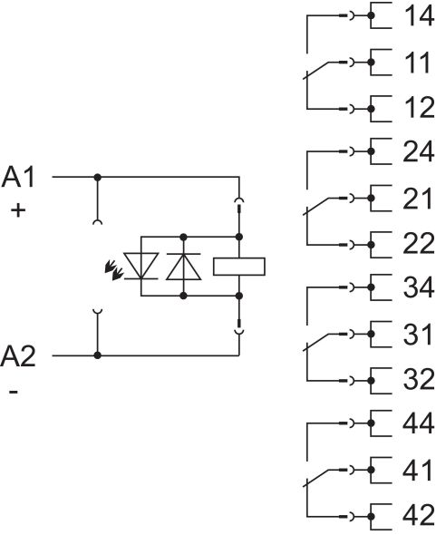 Relaismodul 858-354