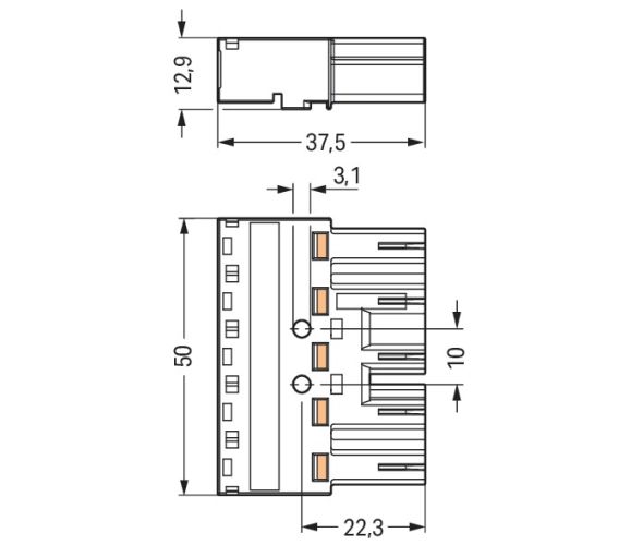 Stecker 5-polig 770-255/060-000