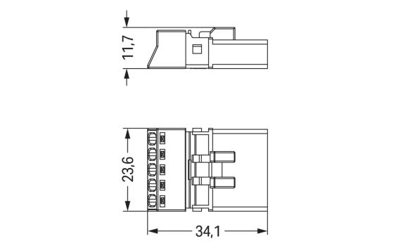 Stecker 5-polig 890-295