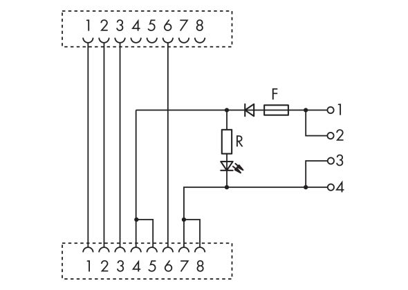 Übergabemodul RJ-45 289-196