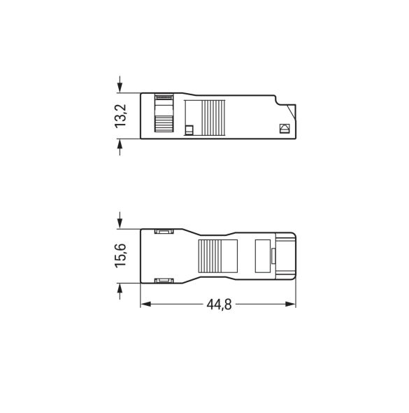 Zugentlastungsgehäuse 890-502