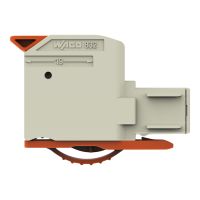 1-Leiter-Federleiste Hebel 832-1102/322-000