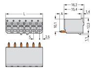 1-Leiter-THT-Federleiste 2092-1153