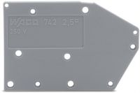 Abschlussplatte anrastbar 742-400
