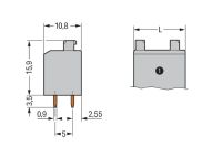 Leiterplattenklemme 735-303/001-000