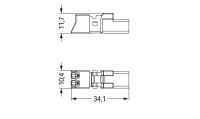 Stecker 2-polig 890-232