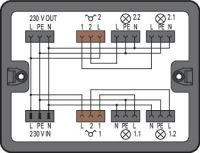 Verteilerbox 899-631/386-000