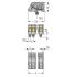 1-Leiter Federleiste 731-516/008-000