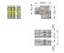 2-Leiter-Federleiste 231-2116/026-000