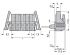 Federleiste f. Reihenklem. 232-233/005-000/039-