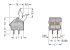 Leiterplattenklemme 256-424/333-000