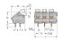 Leiterplattenklemme 256-516/334-000