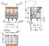 Leiterplattenklemme Hebel 2606-1109/020-000