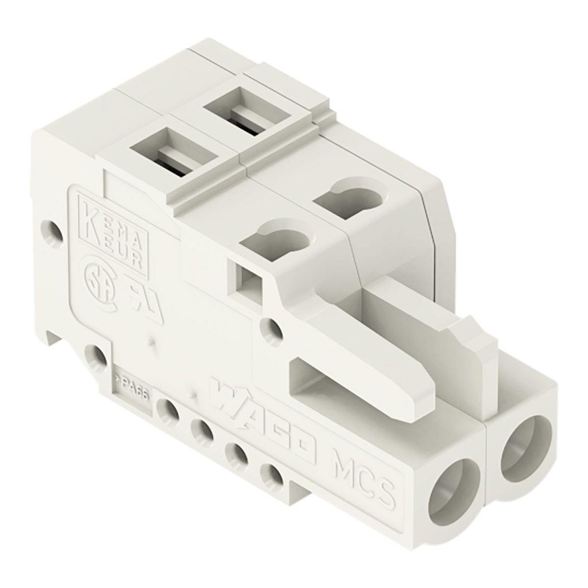 1-Leiter-Federleiste 721-107/026-000