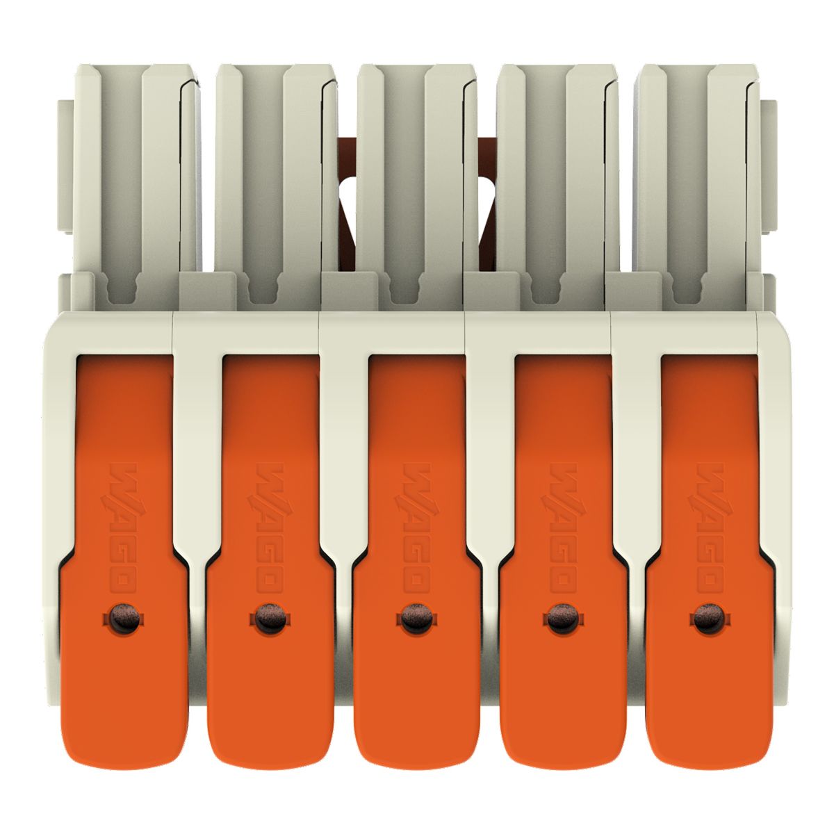 1-Leiter-Federleiste Hebel 832-1105/323-000