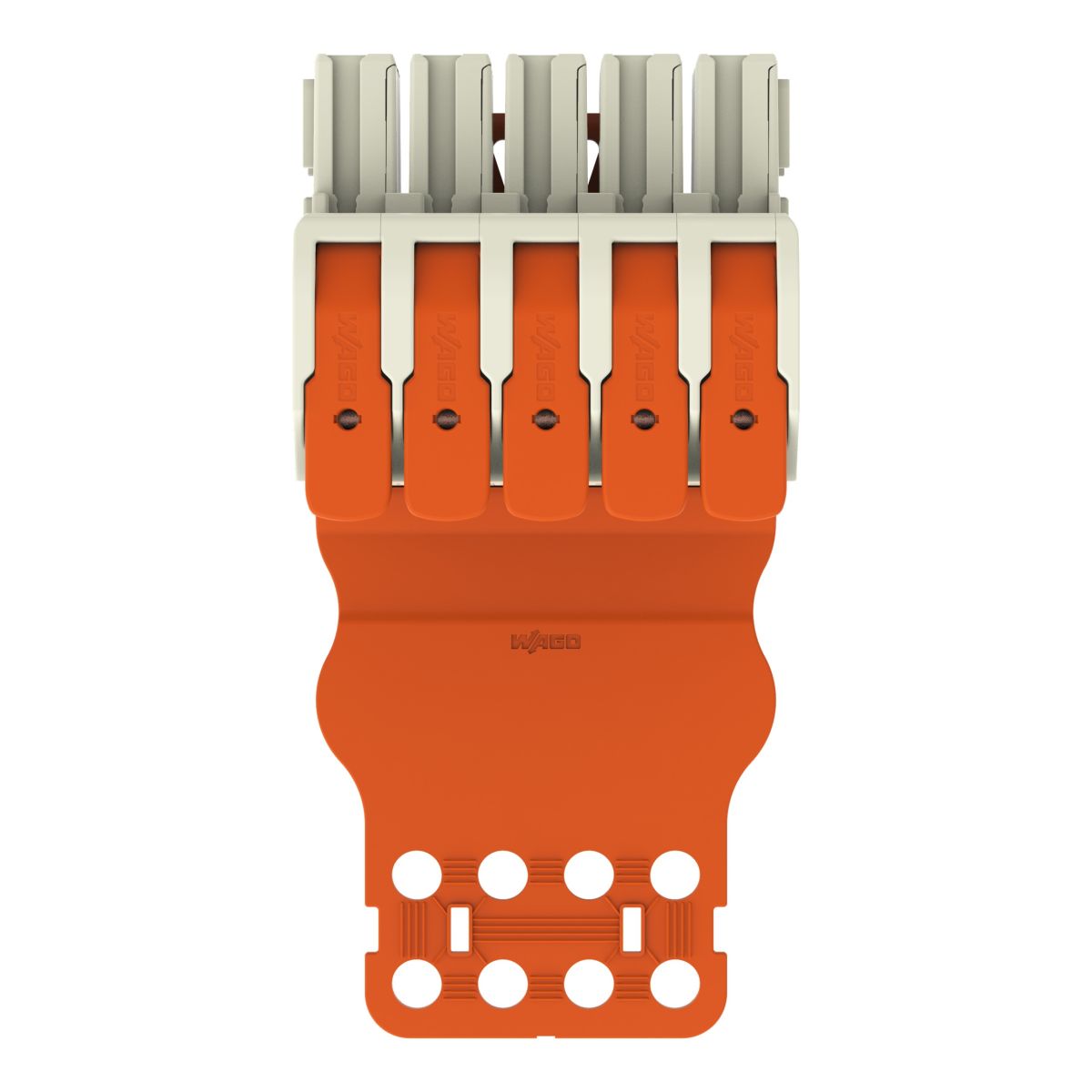 1-Leiter-Federleiste Hebel 832-1105/345-000