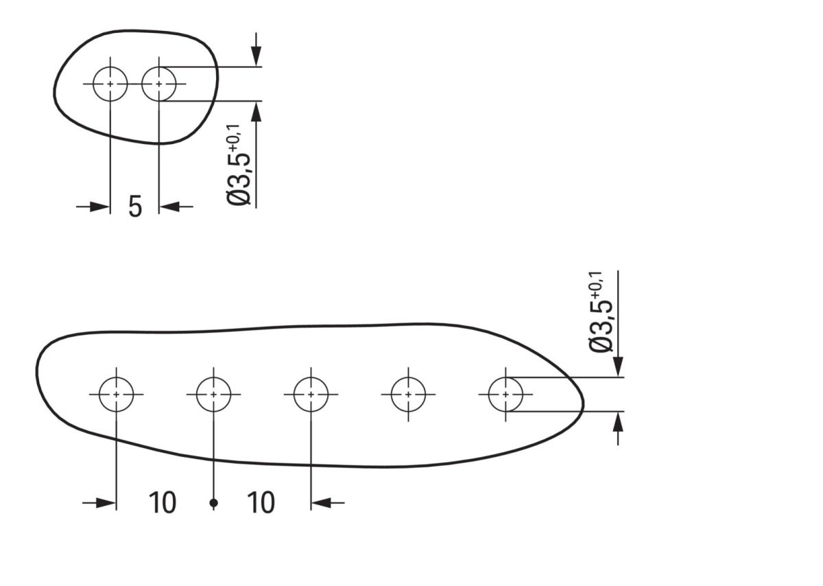 1-Leiter-Stiftleiste 2092-1524/020-000